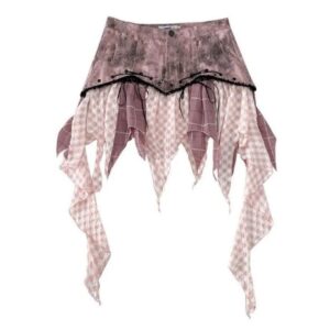 tattered patchwork pirate skirt