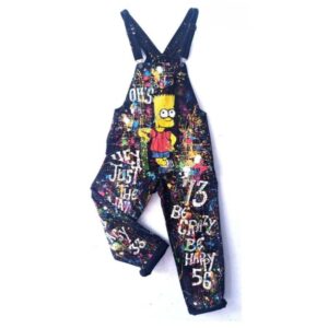 bart graffiti overalls