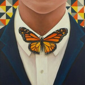 monarch butterfly collar pin